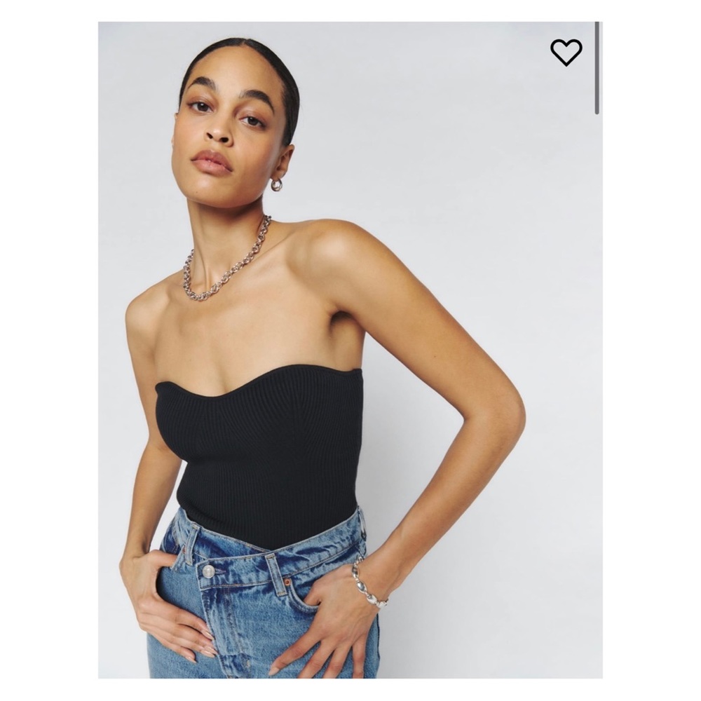 Reformation - Jenni Strapless Sweater